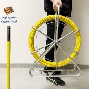 Aiguille de Tirage en Fibre de Verre, Diamètre 6,0mm, Pour Câbles Fibre Optique (FTTH & FTTx) et Éléctrique (Ref:5006)…