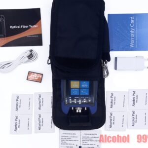 ELF-3800 OTDR pour FTTH, 1310nm / 1550nm 24dB / 22dB, Portable 4 en 1 OTDR + VFL+ OPM + OLS (Ref:5399)