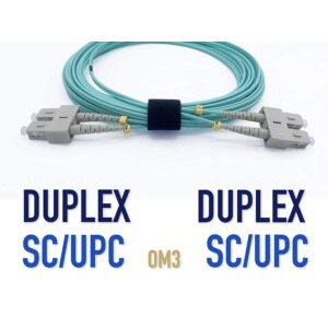 Câble à Fibre Optique SC/UPC – SC/UPC OM3 (Ref:5508)