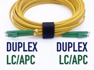Câble à Fibre Optique LC/APC à LC/APC OS2 Duplex (Ref:2478)
