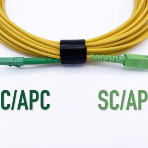 Câble à Fibre Optique SC/APC à LC/APC OS2 Simplex (Ref:2516)