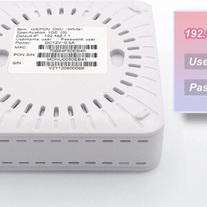 Elfcam – 1GE ONU pour GPON/EPON OLT, avec Port Fibre Optique SC/APC Monomode (Ref:6404)