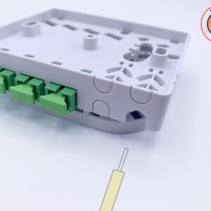 Prise Terminale Optique (PTO) à interface SC/APC (1 port, 2 ports et 4 ports) (Ref:2658)