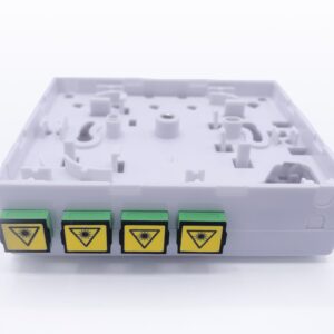 Prise Terminale Optique (PTO) à interface SC/APC (1 port, 2 ports et 4 ports) (Ref:2658)