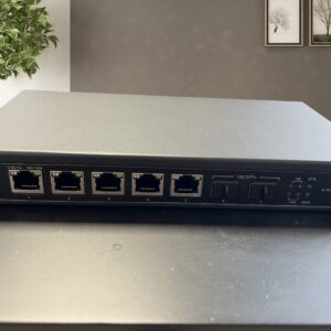 Gigabit Ethernet Switch avec 2 * 10GSFP+ Ports et 5 Ports 2.5GEthernet 10/100/1000/2500Mbps, Plug & Play Non Géré, Mét…