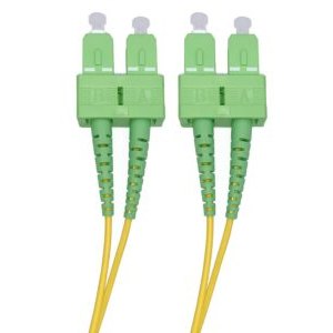 Câble à Fibre Optique SC/APC à SC/APC OS2 Duplex (Ref:2493)