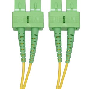 Câble à Fibre Optique SC/APC à SC/APC OS2 Duplex (Ref:2493)