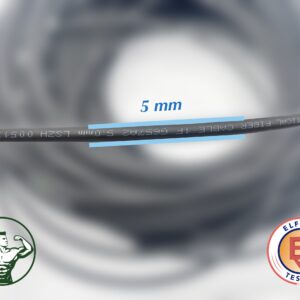 Câble à Fibre Optique Monomode SC/APC à SC/APC Renforcé pour Usage d&rsquo;Extérieur et Intérieur(Ref:442)