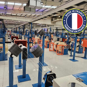 Elfcam® – Câble Structure Libre 250µm Fibre Optique Monomode OS2 – MV – LSZH(REF:13079)