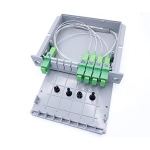 Séparateur de Fibres Optiques (PLC Splitter) Type LGX 1*4,1*8 (Ref:3333)
