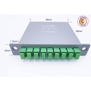 Séparateur de Fibres Optiques (PLC Splitter) Type LGX 1*4,1*8 (Ref:3333)