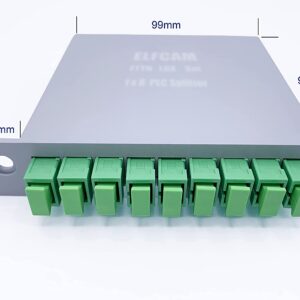 Séparateur de Fibres Optiques (PLC Splitter) Type LGX 1*4,1*8 (Ref:3333)
