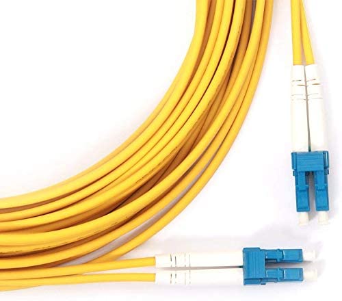 Cabo Fibra Óptica Elfcam LC/UPC OS2 Monomodo - 15 Metros Amarelo