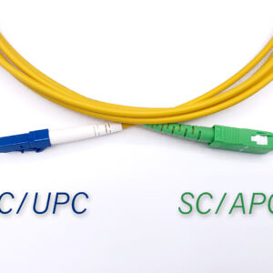Câble à Fibre Optique SC/APC à LC/UPC OS2 Simplex (Ref:1181)
