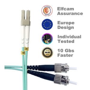 Câble à Fibre Optique ST/UPC – LC/UPC OM3 (Ref:4475)
