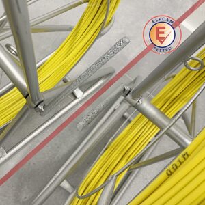 Aiguille de Tirage en Fibre de Verre, Diamètre 6,0mm, Pour Câbles Fibre Optique (FTTH & FTTx) et Éléctrique (Ref:5006)…