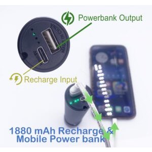 Localisateur visuel de laser-rouge rechargeable (Ref:5579)