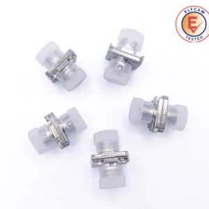 Adapteur/Connecteur pour fibres optiques (Lot de 5, FC-FC UPC Monomode) (Ref:6477)