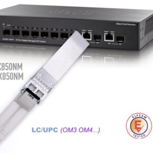 10Gbps SFP+ Module de Transceiver à Fibre Optique (10Gbase-SR: 850nm 300m)(Ref:477)
