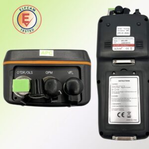 Elfcam® – ELF-290 Mini Réflectomètre à Fibre Optique Portable OTDR Monomode 1310nm / 1550nm, 24dB / 22dB, Portable 4…