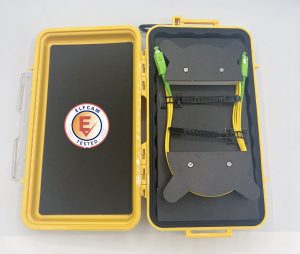 Elfcam® – Bobines amorces, Boîte de Câble de Lancement de Fibre Optique OTDR SC/APC-SC/APC, OTDR Outil de Test de Fi…
