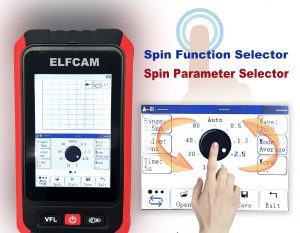 Elfcam – Mini OTDR E-2800 Monomode 1310nm/1550nm, 22dB/20dB, Jusqu’à 60km, avec Photomètre/Multimètre Optique et VFL…