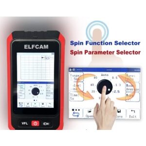 Elfcam – Mini OTDR E-2800 Monomode 1310nm/1550nm, 22dB/20dB, Jusqu’à 60km, avec Photomètre/Multimètre Optique et VFL…