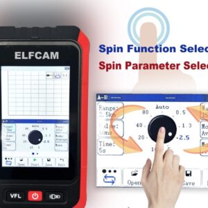 Elfcam – Mini OTDR E-2800 Monomode 1310nm/1550nm, 22dB/20dB, Jusqu’à 60km, avec Photomètre/Multimètre Optique et VFL…
