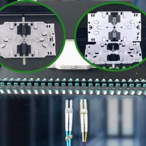 Elfcam® – Tiroir Optique 48 Ports LC/UPC Multimode OM3 OM4. Équipé de 48 Ports de LC/UPC Multimode, Installation dan…