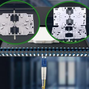 Elfcam® – Tiroir Optique 48 Ports LC/UPC Monomode OS2 Équipé de 48 LC UPC Monomode, Installation dans Tous Les Racks…