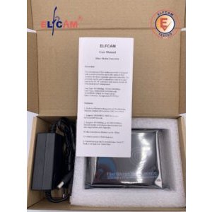 Convertisseur Fibre Ethernet, Convertisseur RJ45 Gigabit/Module mini-GBiC 1.25G SFP Multimode-Monomode / 0.55-20KM (Ref:5611)