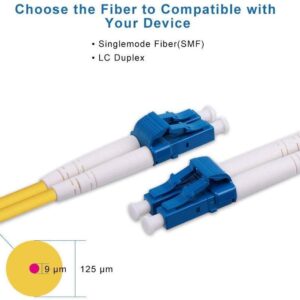 Câble à Fibre Optique LC/UPC á LC/UPC OS2 Duplex(Ref:425)