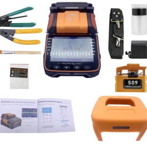 Soudeuse à Fibre Optique AI-9 Kit, Écran Tactile pour FTTH FTTx (Ref:3881)