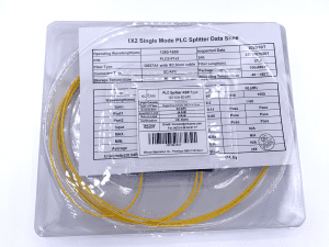 SC/APC PLC Singlemode-Glasfaser-Splitter (1×X) mit ABS-Kunststoffgehäuse (Ref:1856)