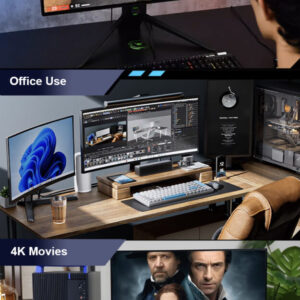 Carte WiFi 7 PCIe 4.0, sans Fil Tri-Bande 8774Mbps, Intel BE200 Adaptateur, pour Ordinateurs Intel Processeur avec Windows…