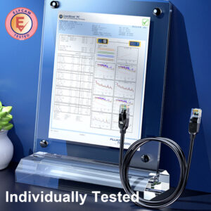 Elfcam® – Câble Ethernet Cat 8, Rond Câble Réseau LAN WAN, Cat8 SFTP 28AWG, 2000Mhz 40Gbps avec Connecteurs RJ45 Hau…