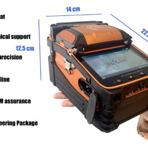 Soudeuse à Fibre Optique AI-9 Kit, Écran Tactile pour FTTH FTTx (Ref:3881)