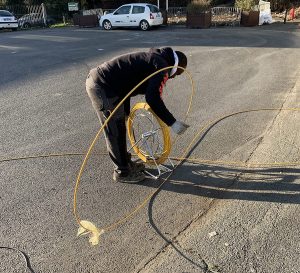 Aiguille de Tirage en Fibre de Verre, Diamètre 6,0mm, Pour Câbles Fibre Optique (FTTH & FTTx) et Éléctrique (Ref:5006)…