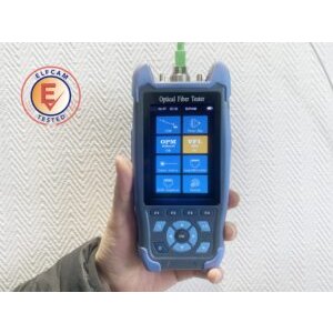 ELF-3800 OTDR pour FTTH, 1310nm / 1550nm 24dB / 22dB, Portable 4 en 1 OTDR + VFL+ OPM + OLS (Ref:5399)