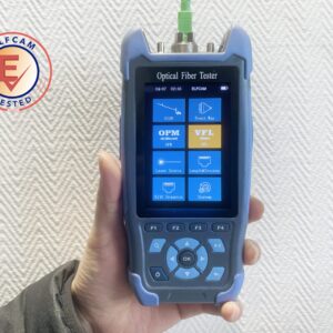 ELF-3800 OTDR pour FTTH, 1310nm / 1550nm 24dB / 22dB, Portable 4 en 1 OTDR + VFL+ OPM + OLS (Ref:5399)