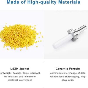 Câble à Fibre Optique LC/APC à LC/APC OS2 Duplex (Ref:2478)