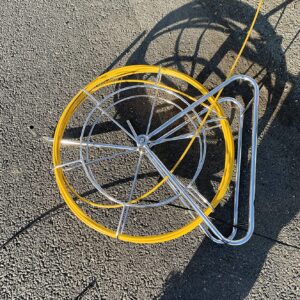 Aiguille de Tirage en Fibre de Verre, Diamètre 6,0mm, Pour Câbles Fibre Optique (FTTH & FTTx) et Éléctrique (Ref:5006)…