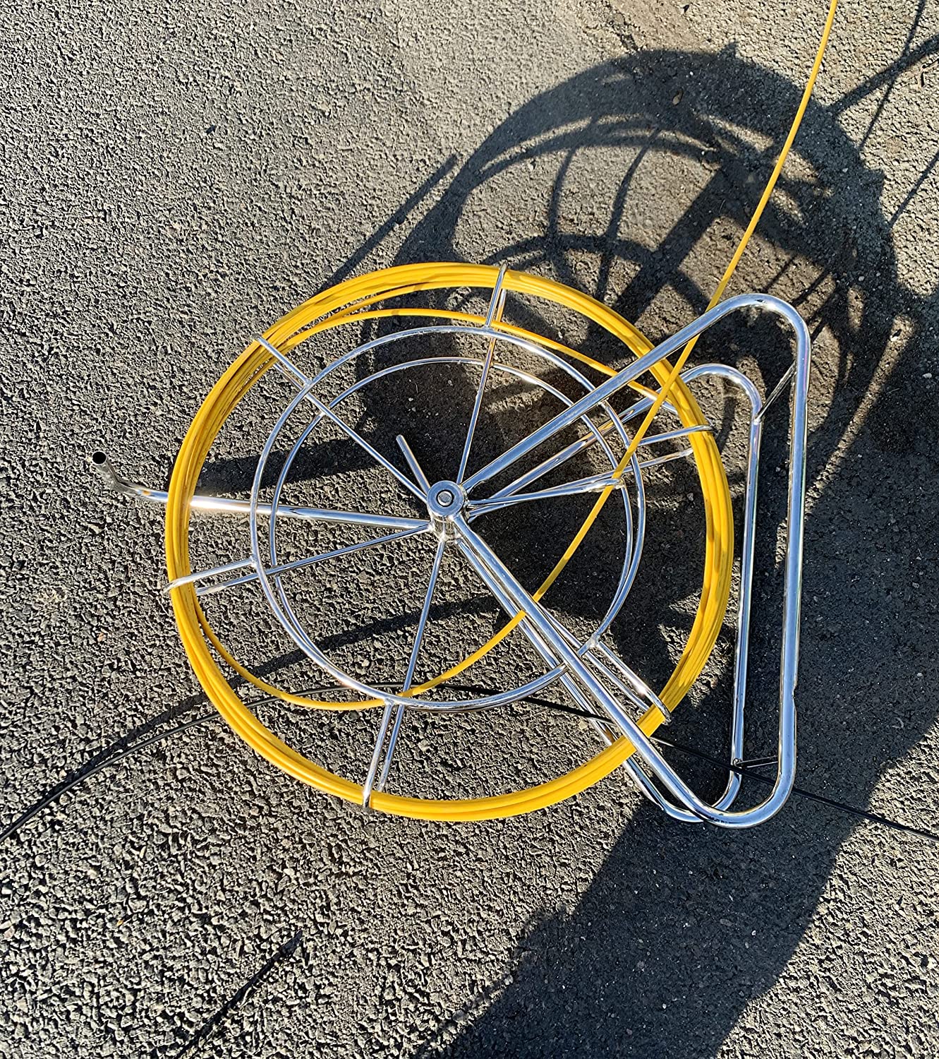 Aiguille de Tirage en Fibre de Verre, Diamètre 6,0mm, Pour Câbles Fibre Optique (FTTH & FTTx) et Éléctrique (Ref:5006)…