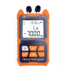 E-200 Mini Photomètre Fibre Optique Testeur de Puissance Câble Optique FTTH, Avec 2mW VFL ( Localisateur Visuel de Défa...