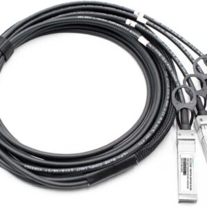 Câble cuivre passif 100G QSFP28 vers 4x25G SFP28 Direct Attach Breakout, compatible Cisco/Arista/Mellanox (DAC)