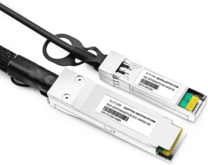Câble cuivre passif 100G QSFP28 vers 4x25G SFP28 Direct Attach Breakout, compatible Cisco/Arista/Mellanox (DAC)