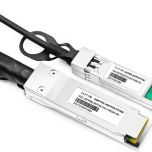 Câble cuivre passif 100G QSFP28 vers 4x25G SFP28 Direct Attach Breakout, compatible Cisco/Arista/Mellanox (DAC)