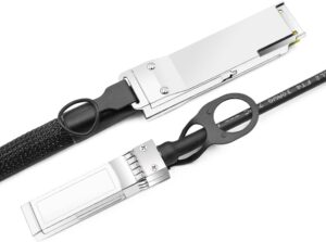 Câble cuivre passif 100G QSFP28 vers 4x25G SFP28 Direct Attach Breakout, compatible Cisco/Arista/Mellanox (DAC)