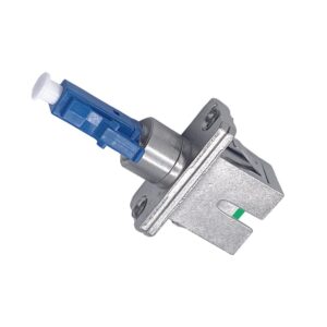 Elfcam® – Adaptateur à Fibre Optique Câble Monomode Simplex LC/UPC Male à SC/APC Female, Lot de 1 （REF: 17408）