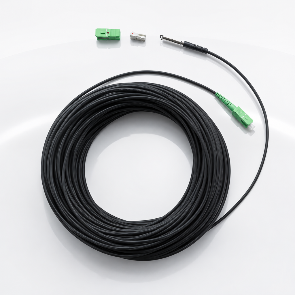 Elfcam – Single-mode “Pull-Eye” Fiber Optic Cable G.657.B3 SC/APC